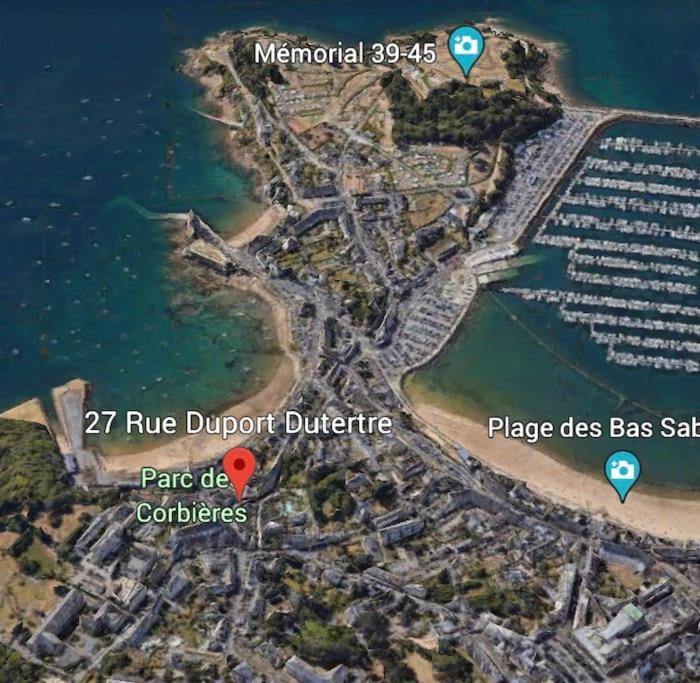 « Kraou Kezeg » A 50M De La Mer - 2/4 Pers. サン・マロ エクステリア 写真